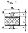 Vlcov pruiny standardn - typ 1