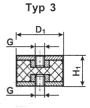 Vlcov pruiny standardn - typ 3